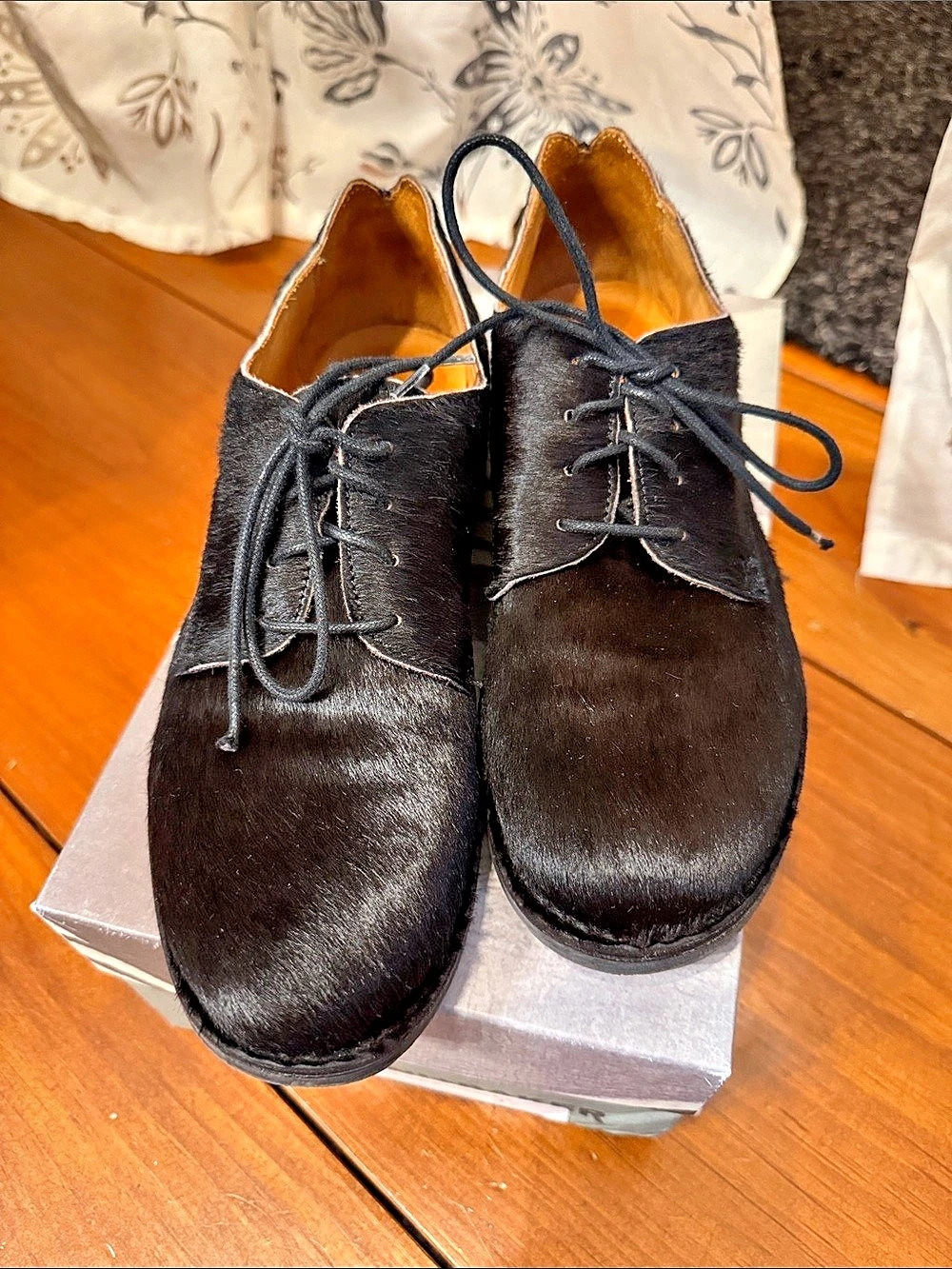 Fiorentini+Baker Cavallino Luxor Chocolate Leather Lace-Up Oxfords EU 37